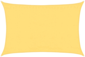 vidaXL Sonnensegel 160 g/m² Beige 3,5x4,5 m HDPE 311131