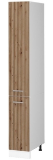 Vicco Apothekerschrank R-Line, Artisan-Eiche/Weiß, 30 cm