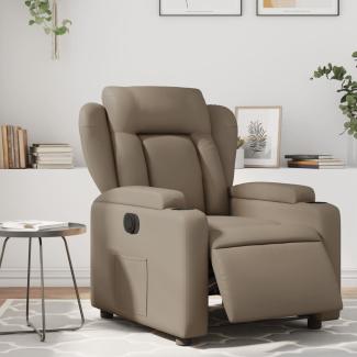 vidaXL Relaxsessel Elektrisch Cappuccino-Braun Kunstleder 3204536