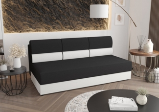 ALTDECOR Sofa REB, Couch mit Schlaffunktion, Bettkasten, Wohnzimmer