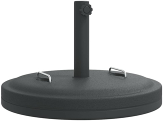 vidaXL Sonnenschirmständer mit Griffen für Ø38/48 mm Mast 25 kg Rund 4007986