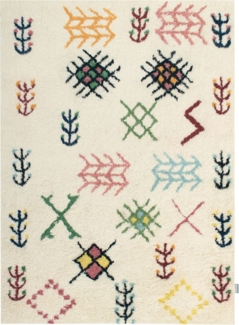 Morgenland Wollteppich - Marrakech Majesty - rechteckig - 170x120 - Bunt