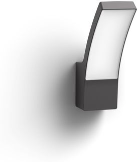 Philips LED Außenwandleuchte Splay anthrazit warmweiß