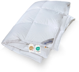 Daunendecke warme premium Daunen Bettdecke 135x200 Daunenpass 850g