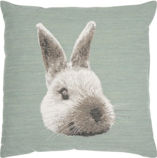 pad Kissenhülle MOO Hase Mint (45x45 cm) 11627-G15-4545