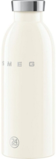 Smeg Trinkflasche WBF01CR CLIMA BOTTLE Edelstahlflasche 0,5 L creme