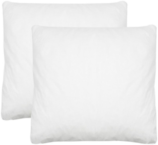 ZOLLNER Kopfkissen, Füllung: 100% Polyester Polysticks, Seitenschläfer, Set, 40x40 cm, 50% Polyester, 50% Baumwolle, vom Hotelwäschespezialisten