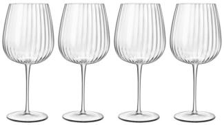 Luigi Bormioli Gin & tonic glass burgundy Optica 75 cl 4 pcs.