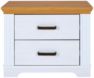 Maluno Nachtkommode weiß 41cm x 68cm x 53,2cm