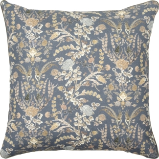 pad Kissenhülle 45x45 cm Amalie dusty blue 100% Baumwolle