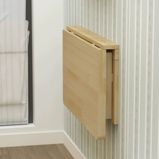 NUODWELL Klapptisch Klapptisch Wandmontierter, klein Platzsparend Schwebender Schreibtisch