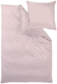 Curt Bauer Mako-Brokat Damast Bettwäsche Bente|140x220 cm + 70x90 cm| blush