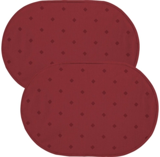 Erwin Müller Platzset Tischset "Neuss" 2er-Pack, abwaschbar Uni