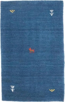 Morgenland Gabbeh Teppich - Softy - Agra - rechteckig - 120 x 70 - Braun