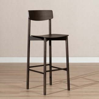 Bronx71 Barhocker Miquel Eiche dunkel 78,5 cm