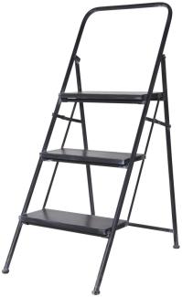 Blumenleiter Leiter Blumen Regal Treppe Metall Schwarz Ib Laursen 7292-25