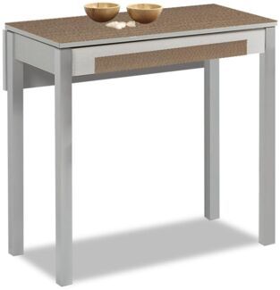 ASTIMESA Küchentisch, Tenesse-Eiche, 90x50 cm, erweitert 90x70 cm