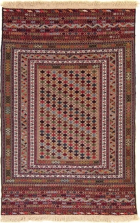 Morgenland Kelim Teppich - Oriental - 185 x 120 cm - mehrfarbig