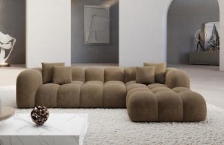 Sofa Dreams Ecksofa Stoffsofa Eckcouch Polster Eck Sofa Formentera L Form kurz Stoff, Loungesofa