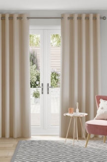 Next Vorhang Gefütterte Ösenvorhänge aus Baumwolle (2 St)