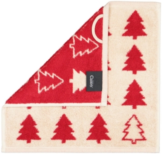 Cawö Handtücher Christmas Edition Tannenbäume 794 Frottier, 100% Baumwolle
