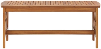 Couchtisch, Sofatisch 102x50x43 cm Massivholz Akazie
