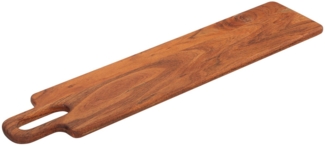 Schneidebrett Servierbrett Küchenbrett Griff 70x15cm Akazie ZASSENHAUS 059298