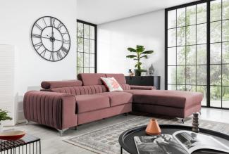 Wohnideebilder Grayson Rosa Ecksofas & Eckcouches CO-GRA-RT-24VE