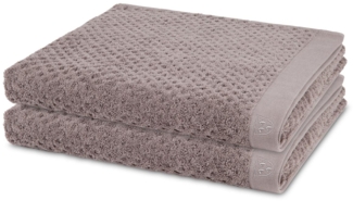 Ross Harmony 2 tlg. Frottier-Set - 2 X Duschtuch (70 X 140cm) - 520 - Flanell