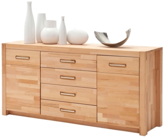 Sideboard FENJA Kernbuche Keilverzinkt massiv geölt