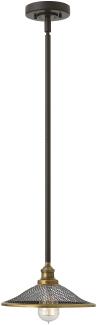 Elstead Lighting Rigby 1-Light Pendelleuchte Bronze 1-flammig E27