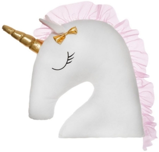 Atmosphera Créateur d'intérieur Dekokissen Kinderkissen Einhorn XXL, Kissen, Zierkissen, Kuschelkissen Höhe 57 cm