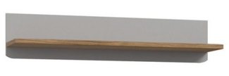 FORTE Surfinio Wandpaneel, Holzwerkstoff, Grau/Braun, 110 x 22,8 x 21,9 cm