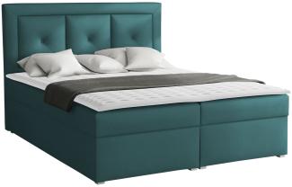 Boxspringbett Moden Plus Box, Petrol, 160x200 cm