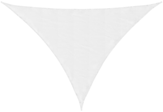 vidaXL Sonnensegel Oxford-Gewebe Dreieckig 4x5x6,4 m Weiß 135294