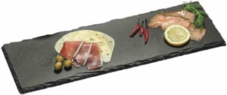 Große Buffetplatte aus Schiefer - 56 x 18cm