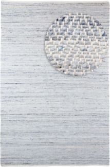 Morgenland Kelim Teppich - Trendy - Dream - rechteckig - 150 x 80 - Hellblau
