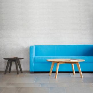 Couchtisch Dweller Höhe: 39 cm, Ø: 90 cm natur