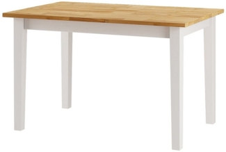 loft24 Esstisch Marilyn, aus pflegeleichter MDF im Landhaus Stil, Breite 120 cm