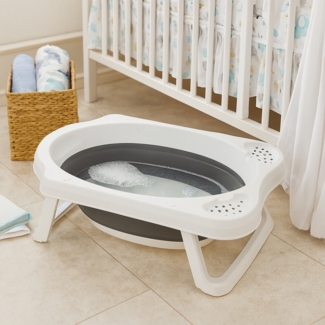 HTI-Living modernes Design Babybadewanne Kunststoff faltbar