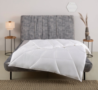 Älgdröm Kunstfaserbettdecke Lotus, Bettdecke 135x200 cm, 155x220 cm und weiteren Größen, Winter, Füllung: 100% Polyester, Bezug: 100% Lyocell, Bettdecke, 4 Jahreszeiten, Decke für Hausstauballergiker geeignet