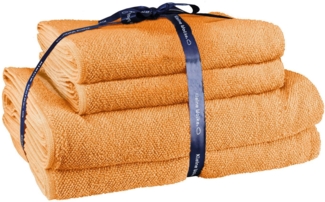 Kleine Wolke Handtuch Set RELAX, 4 Stück (2 Handtücher 50x10 + 2 Duschtücher 70x140), Frottier (Set, 4-St), moderne Melangeoptik, Handtücher, Duschtücher, mit Bordüre