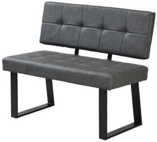 B&D home Essbank SIGFRID (1-St), gepolstert, mit Rückenlehne