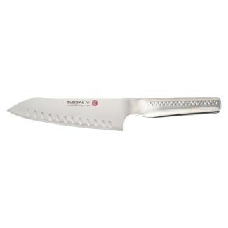 Global NI Gemüsemesser 18 cm Kullenschliff GN-006