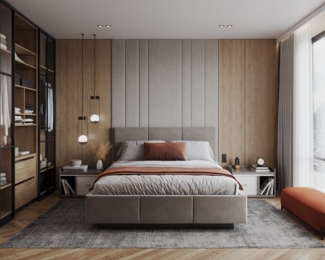 thematys Polsterbett Stauraumbett mit Bettkasten 90x200, 120x200, 140x200, 160x200, 180x200 (TOPSELLER - MADE IN EU - 4 Bezüge - CORD, OTTAWA, VELOURS - Optional mit Matratze bestellbar, mit großen gepolsterten Kopfteil, mit Bettkasten zum aufklappen),...