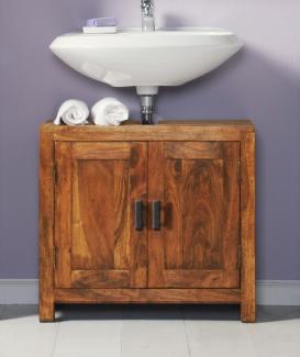 Waschbeckenunterschrank 67x60 cm 'Austin' Akazie honig