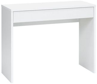 Schreibtisch >CHECKER 1< in weiß - 100x80x40cm (BxHxT)