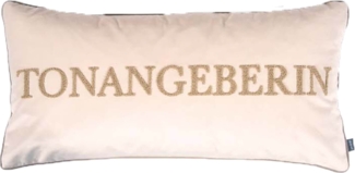 pad home Kissenhülle Tonangeberin Sand 35 x 70 cm 35 x 70 cm