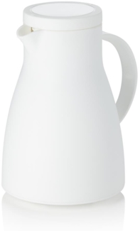 Isolierkanne, 0,7 ltr, Ø 12,5 cm, Höhe 19,5 cm, weiß, Polypropylen