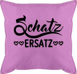 Shirtracer Dekokissen Schatzersatz, Dekokissen Valentinstag Geschenk